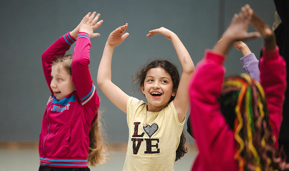Kinder tanzen